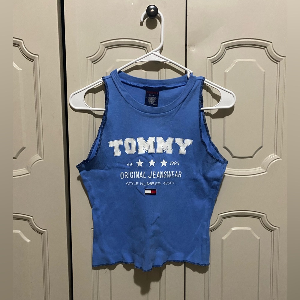 Tommy preppy 2000s tank